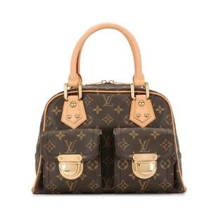 Louis Vuitton Manhattan Pm Brown Monogram Canvas